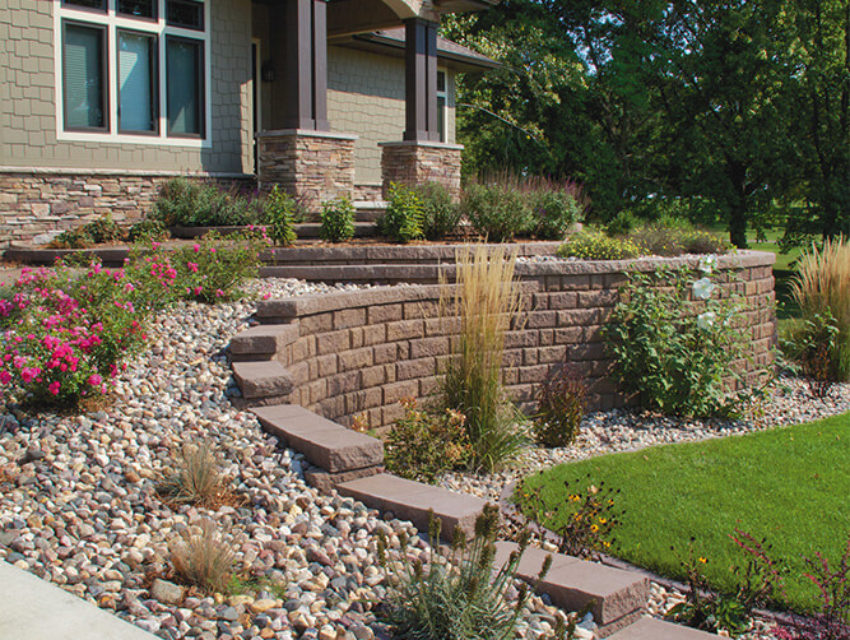 retaining walls alexandria mn