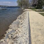 Rip rap landscaping in Osakis MN